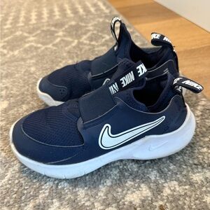Nike Kids Navy Blue Slip-On Sneakers